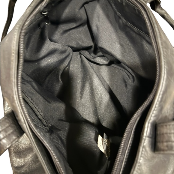 Banana Republic Classic Leather Tote — Black - Picture 7 of 7